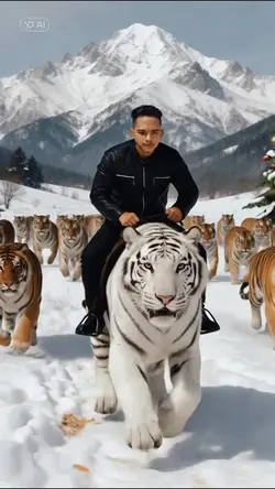 menaiki harimau 