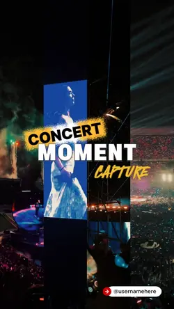 concert moment