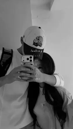 black white
