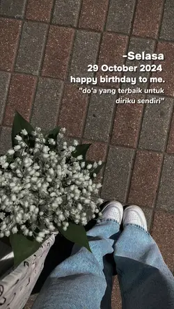 Hbd to me, 29 Oct 