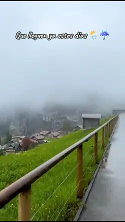 Paisaje Con Lluvia