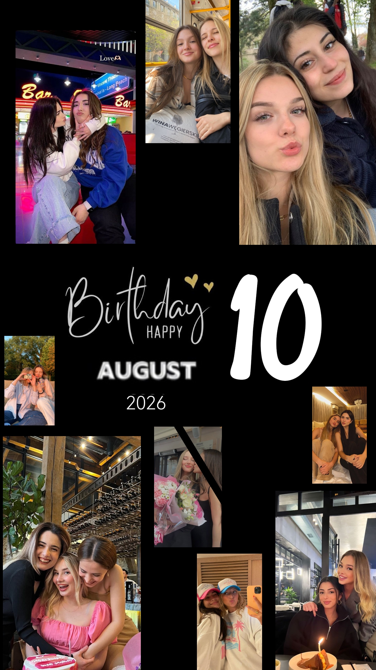 Birthday 10 August