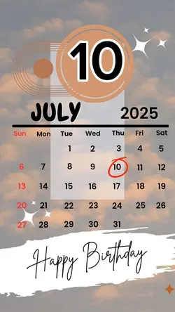 birthday 10 July