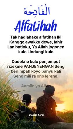 Al-fatihah
