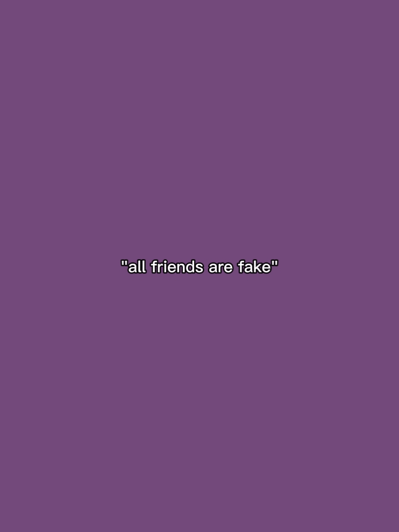 Amigos falsos 