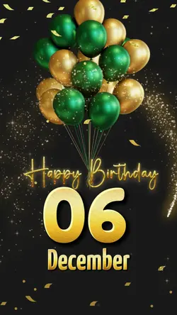 birthday 6 dec 2024