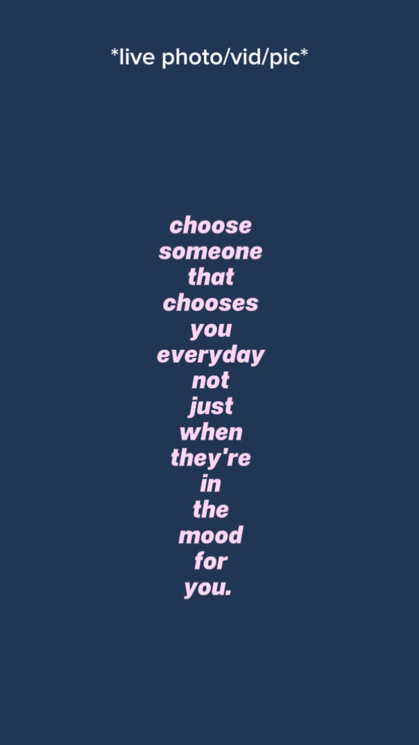 choose someone