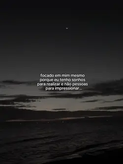 Sonhos pra realizar…
