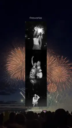 fireworks postcards
