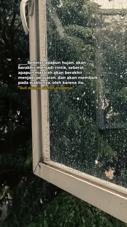 sederas apapun hujan