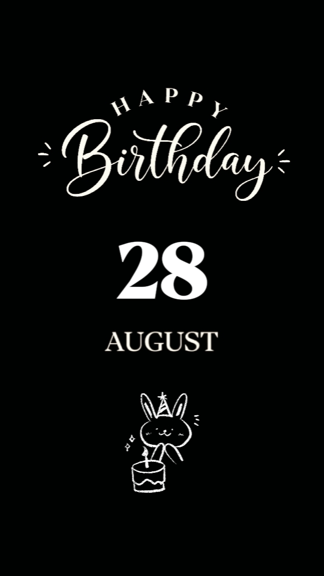 28 August Birthday