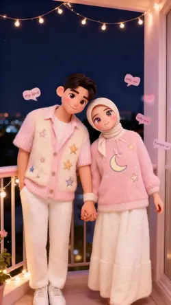 COUPLE SWEET CUTE