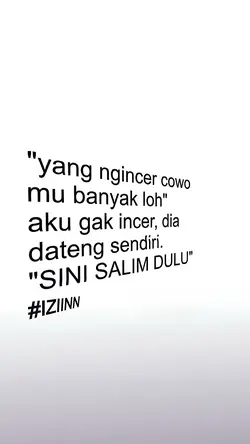 yang ngincer cowo mu