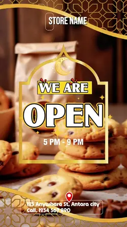 We're Open