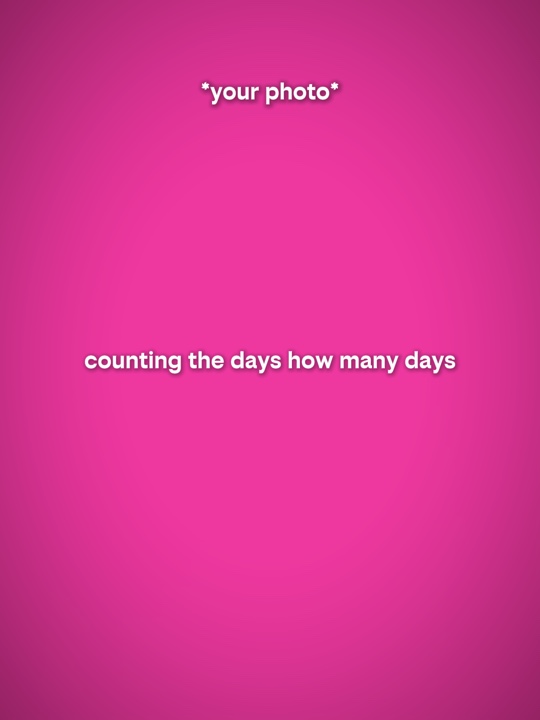 counting the days
