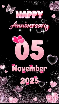 Anniversary 5 Nov