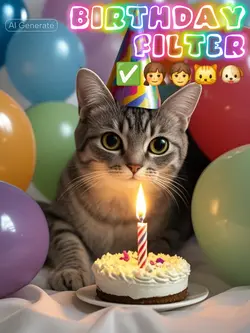 Birthday Filter!
