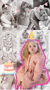 Birthday little girl