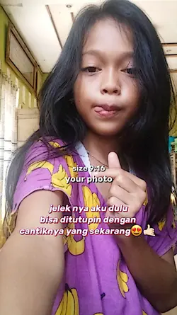 jelek nya aku dulu