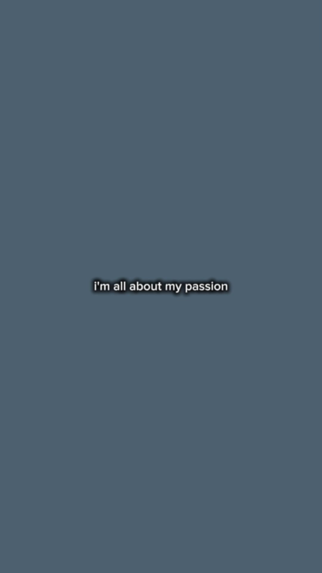 passion