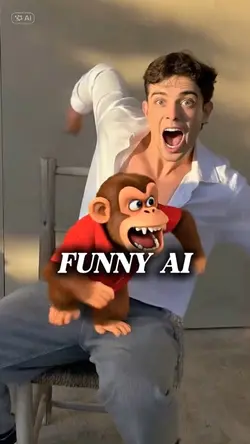 Funny monkey