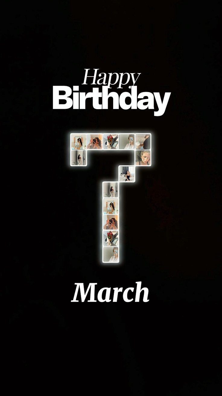 Anniversaire 7 mars