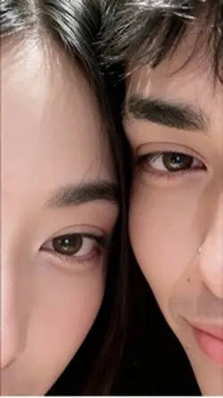 cute couple eyes ai