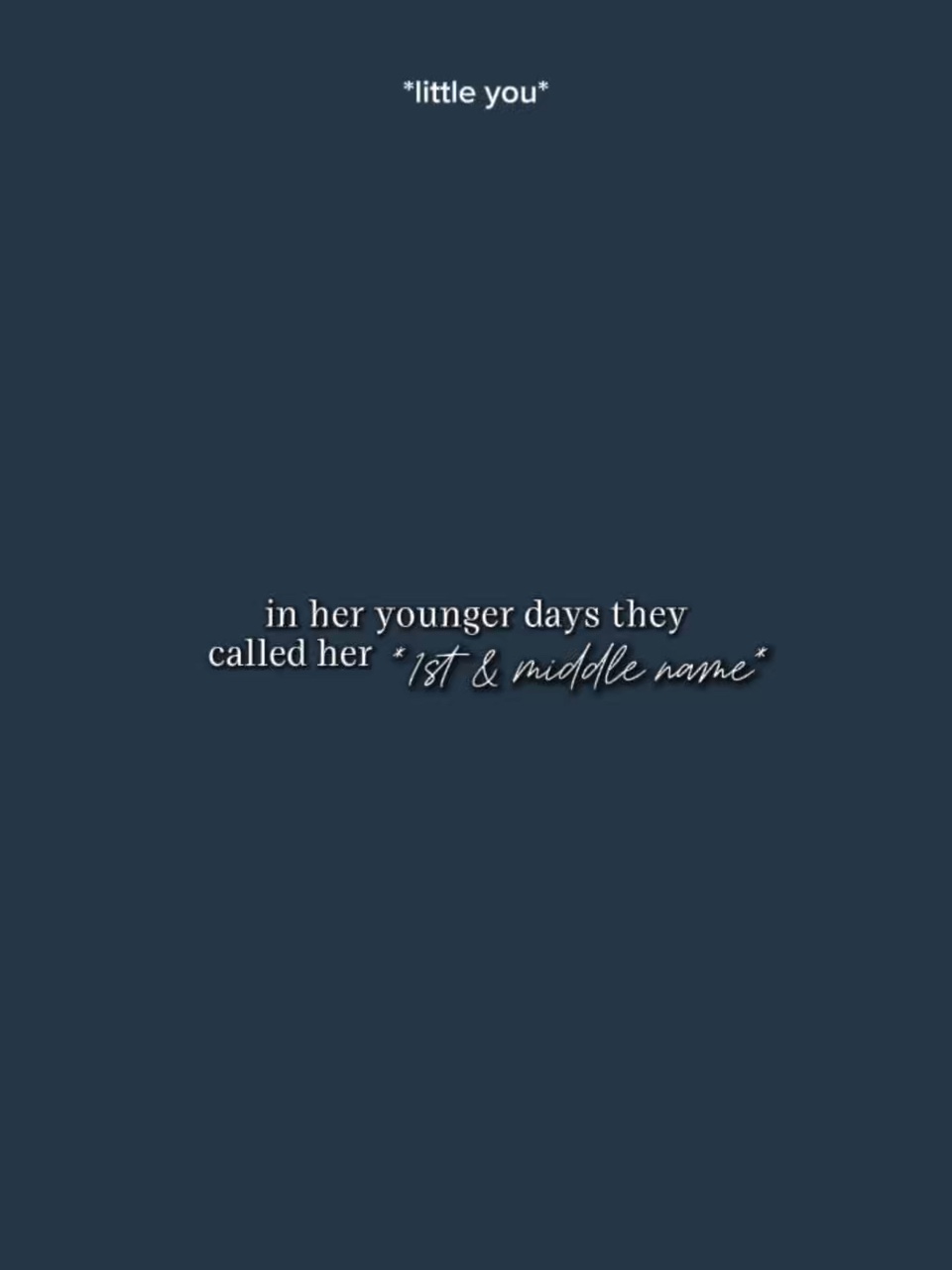 InHerYoungerDays