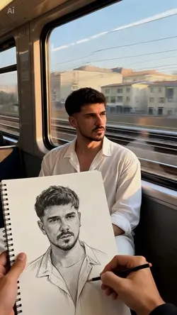 Pencil drawing