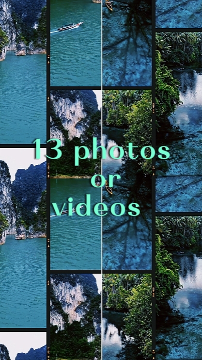 13 photos ou vidéos 