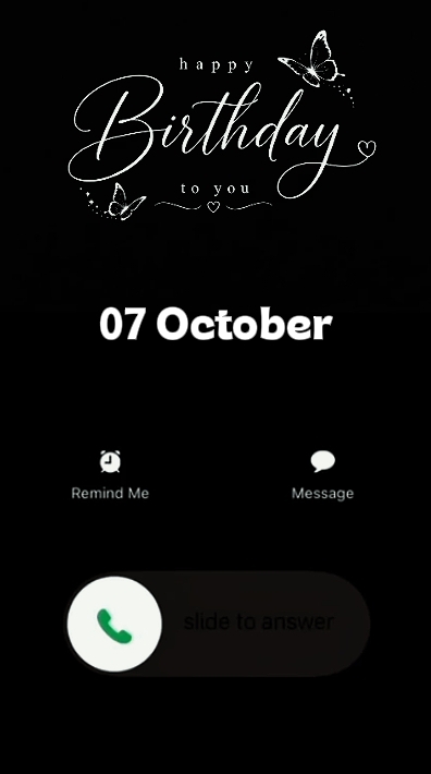 Birthday 07 October