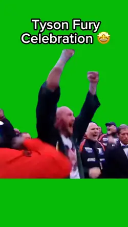Tyson Fury Celebrate