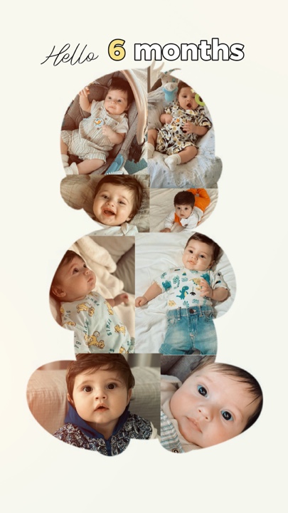 Bebé de 6 meses