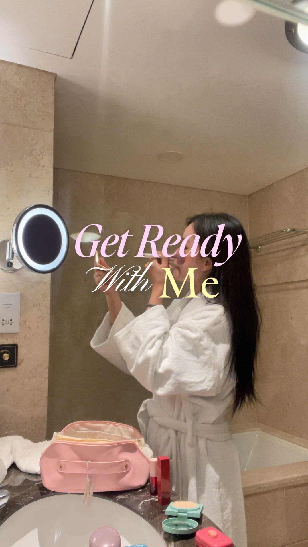 Get ready with me💗