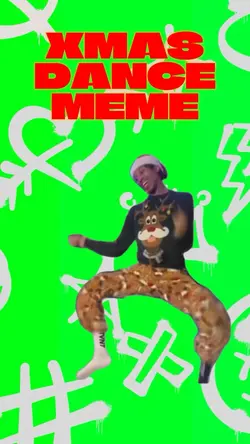 Christmas dance meme