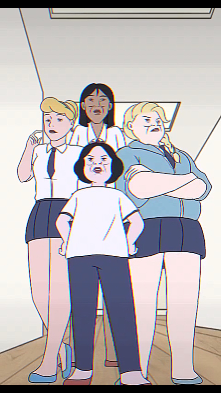 우리가 짱 먹을게~