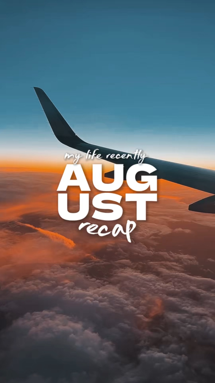 RECAPITULAÇÃO DE AGOSTO DE 2025