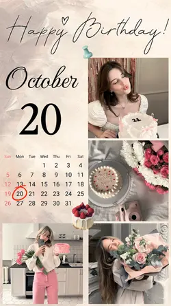 BIRTHDAY 20 OCTOBER