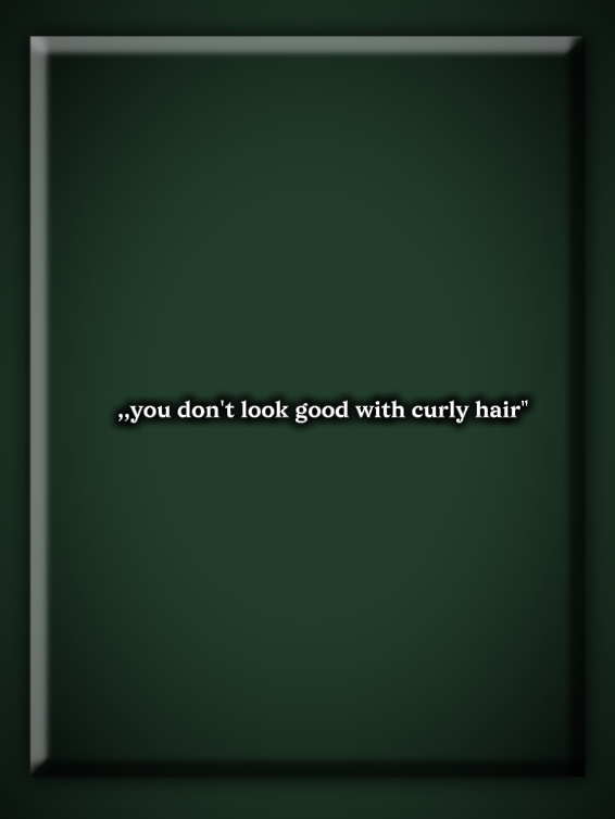 cheveux bouclés 