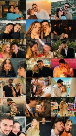 21 photos collage