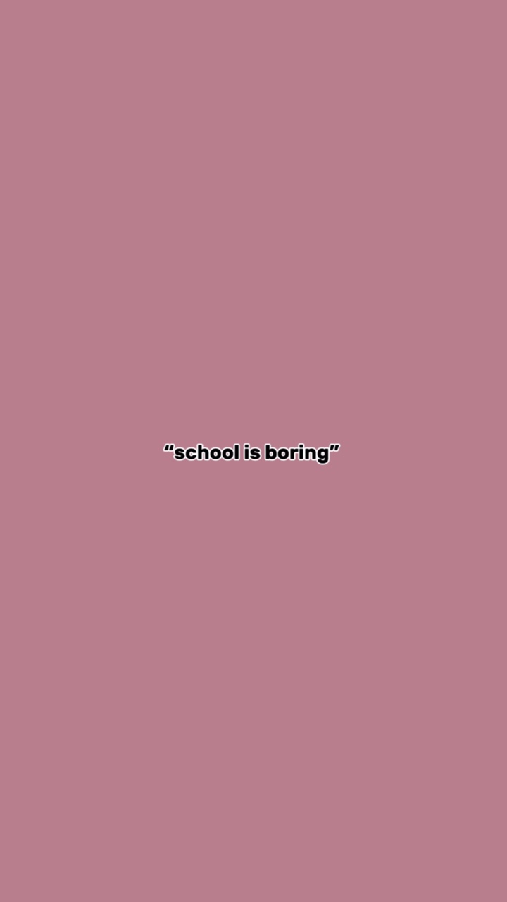 Life at school