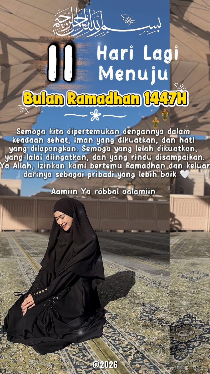 11 Hari menuju Ramad