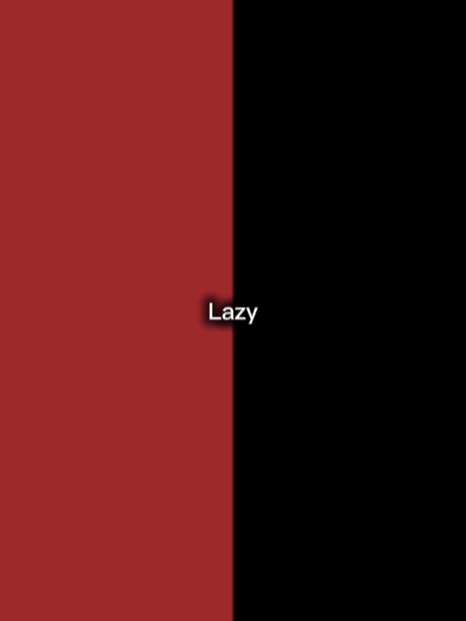 lazy confession