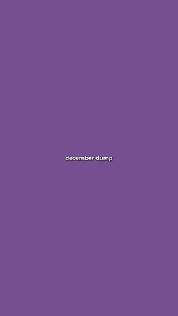 december dump