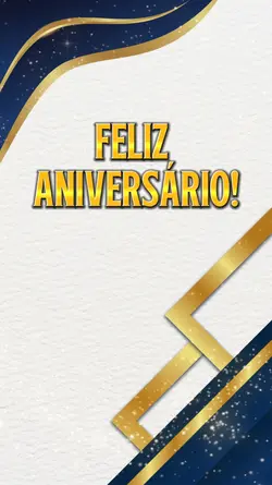 Feliz aniversário!
