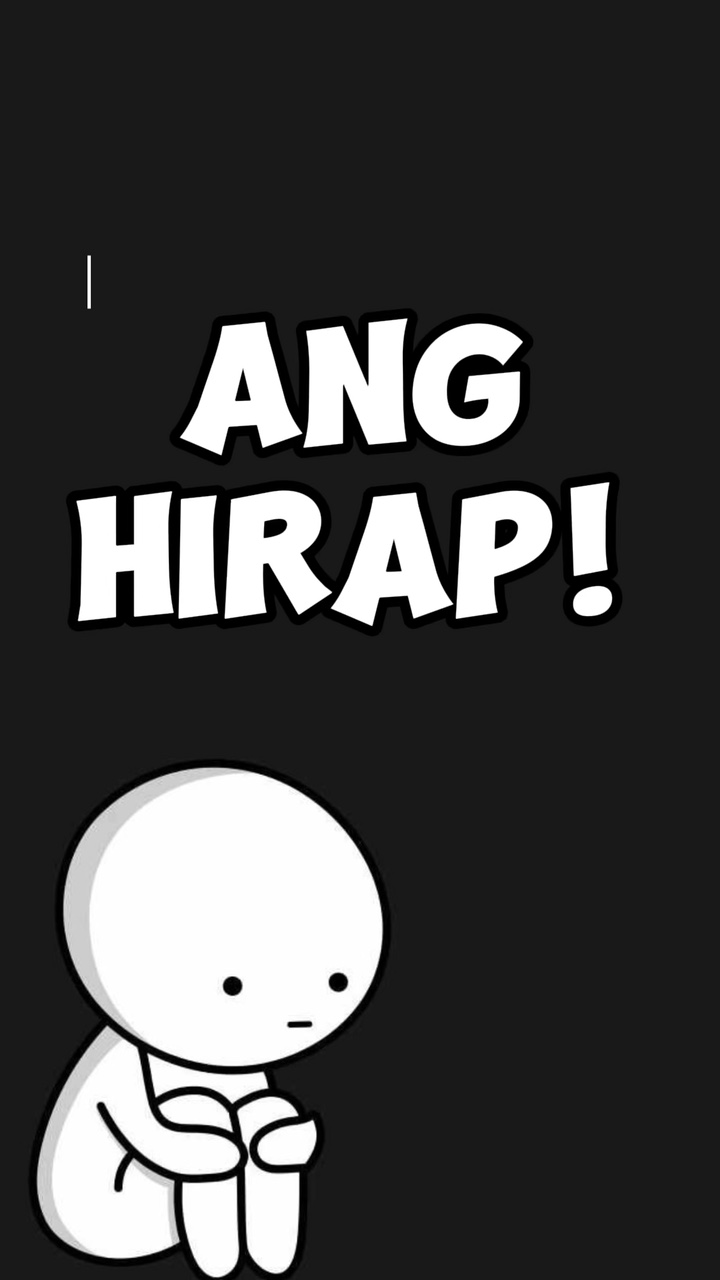 Ang hirap : (