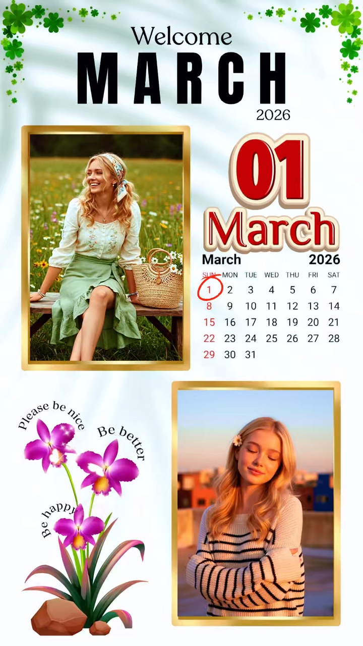Welcome March 2026