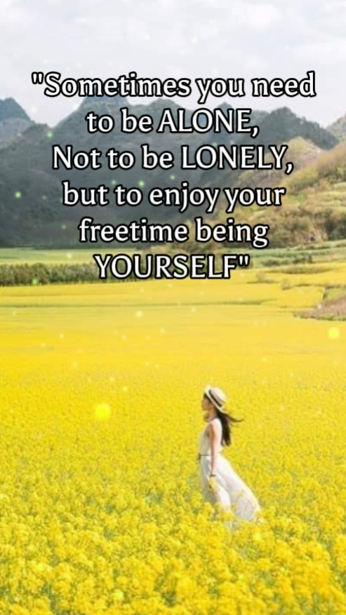 Alone time