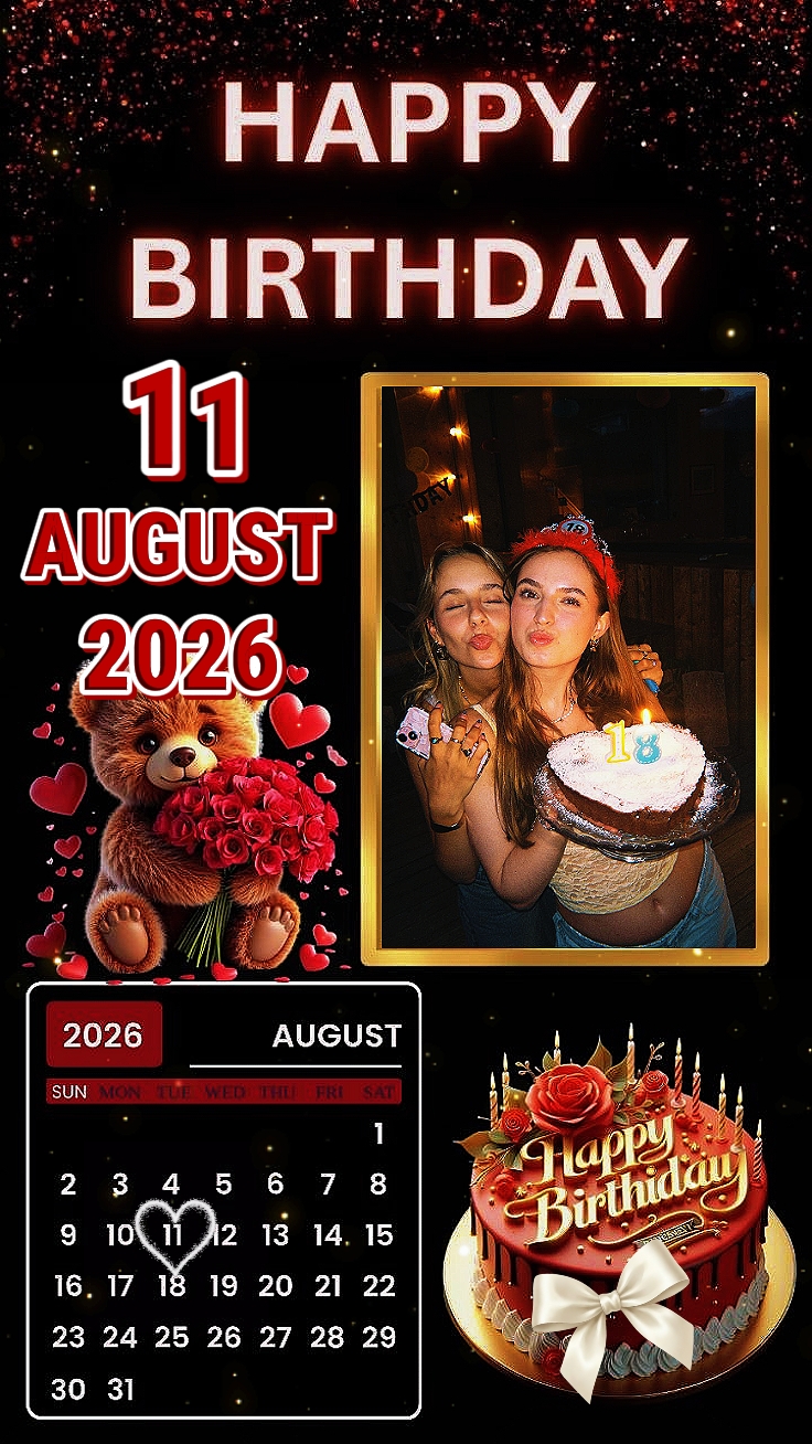 Birthday 11 August 