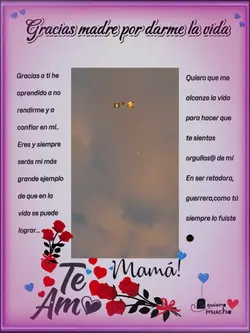 carta para mamá 